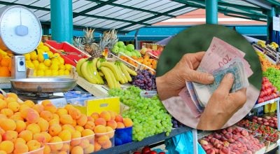 фрукты, деньги фрукты, деньги