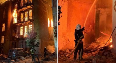 Наслідки атаки дронів на Одесу Наслідки атаки дронів на Одесу
