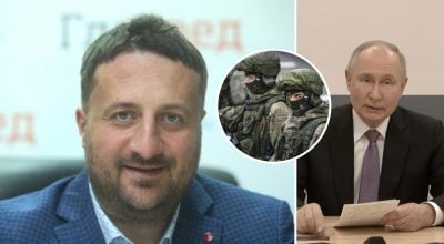 Тарас Загородній, Путін, військові рф Тарас Загородній, Путін, військові рф