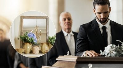 похороны, зеркало похороны, зеркало