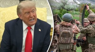 Дональд Трамп, украинские военные Дональд Трамп, украинские военные