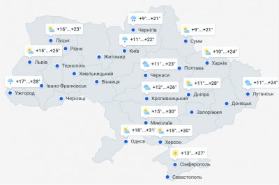 Температура впаде до +7 градусів: коли в Україну прийдуть дощі та сильний вітер Температура впаде до +7 градусів: коли в Україну прийдуть дощі та сильний вітер