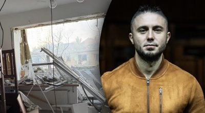 Тарас Тополя постраждав через російську ракету Тарас Тополя постраждав через російську ракету