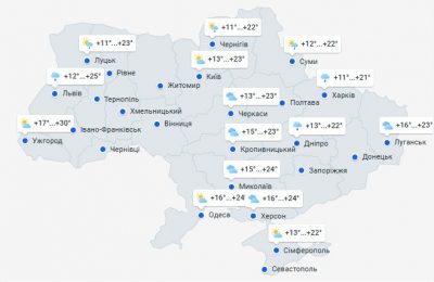 Погода в Украине 29 июня Погода в Украине 29 июня