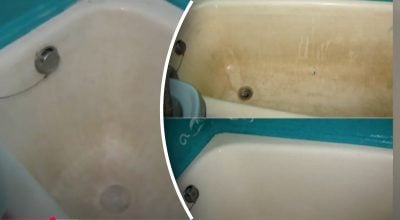 Як очистити стару ванну до білого? Як очистити стару ванну до білого?