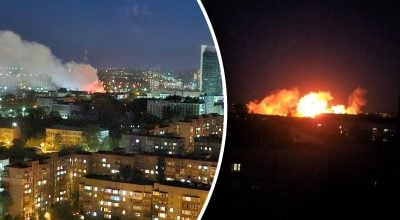 Окупований Донецьк сколихнули потужні вибухи: є прильоти, 'палає яскраво' Окупований Донецьк сколихнули потужні вибухи: є прильоти, 'палає яскраво'