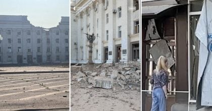 РФ запустила четыре КАБа по центру Херсона: пострадали два человека