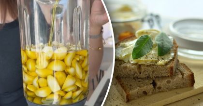 Вкуснее, чем сливочное: рецепт чесночного масла всего из двух ингредиентов