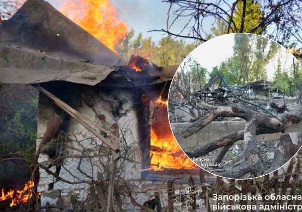 РФ вдарила по Запоріжжю: пошкоджена інфраструктура та приватні будинки, деталі