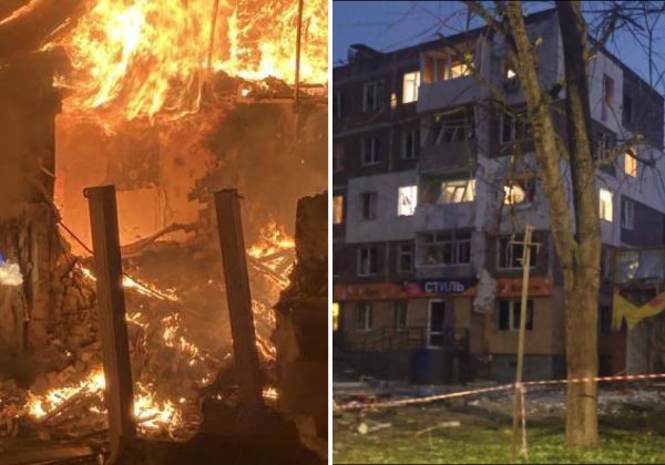 РФ атакувала Чернігів "Геранями": багато руйнувань, серйозно поранено 4 людини