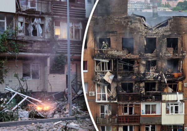 Удар по 9-поверхівці, десятки поранених і загиблі: РФ масовано вдарила по Харкову