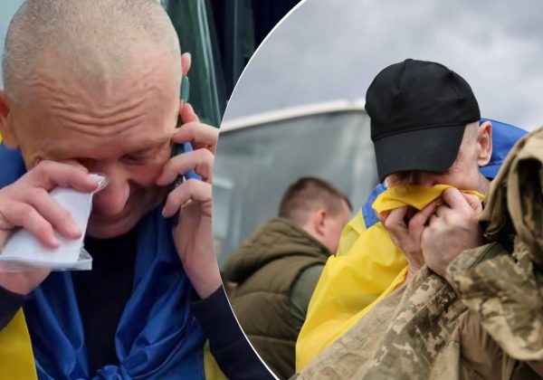 "Тату, я вагітна": звільнені з полону військові плачуть, розмовляючи з рідними