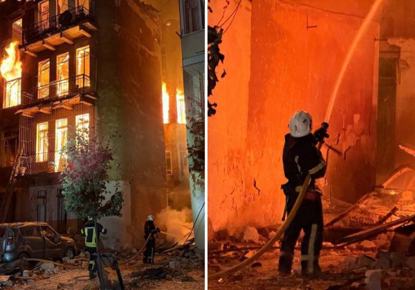 Одеса - у вогні після атаки дронів: під завалами можуть бути люди