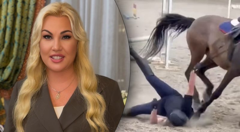 "Уже давно подговаривали меня": Камалия рухнула с лошади