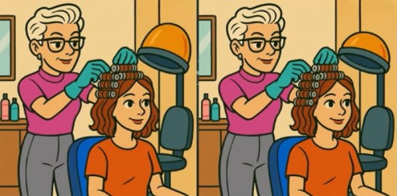 Люди в перукарні відрізняються 3-ма деталями: чи відшукаєте ви їх за 35 секунд