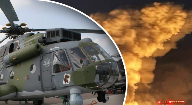 Украинские дроны под Брянском уничтожили российский Ми-8 и повредили Ми-35 - СМИ