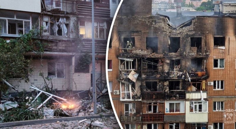 Удар по 9-этажке, десятки раненых и погибшие: РФ массированно ударила по Харькову