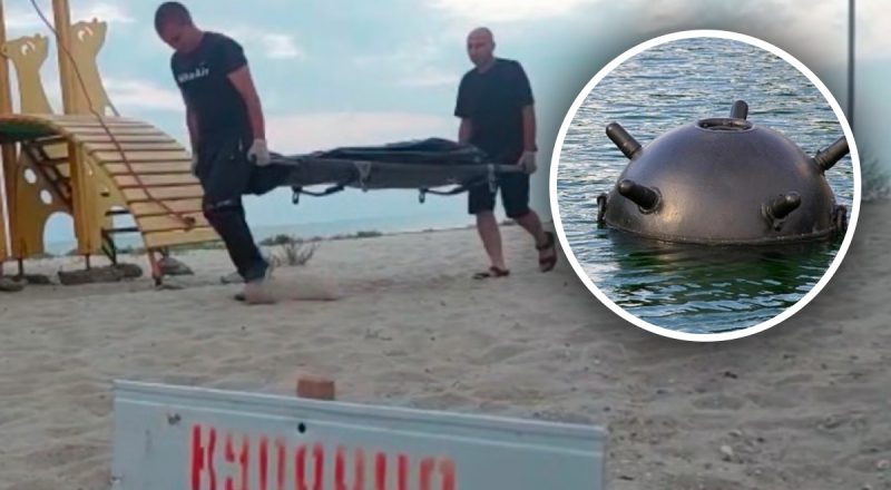 В Затоке на мине в море подорвались двое мужчин – копы призвали к осторожности
