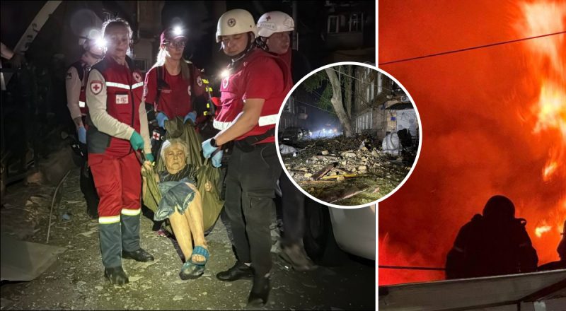 РФ вдарила по житлових будинках і пологовому будинку в Одесі: є жертва та постраждалі