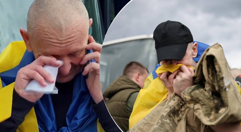 "Тату, я вагітна": звільнені з полону військові плачуть, розмовляючи з рідними