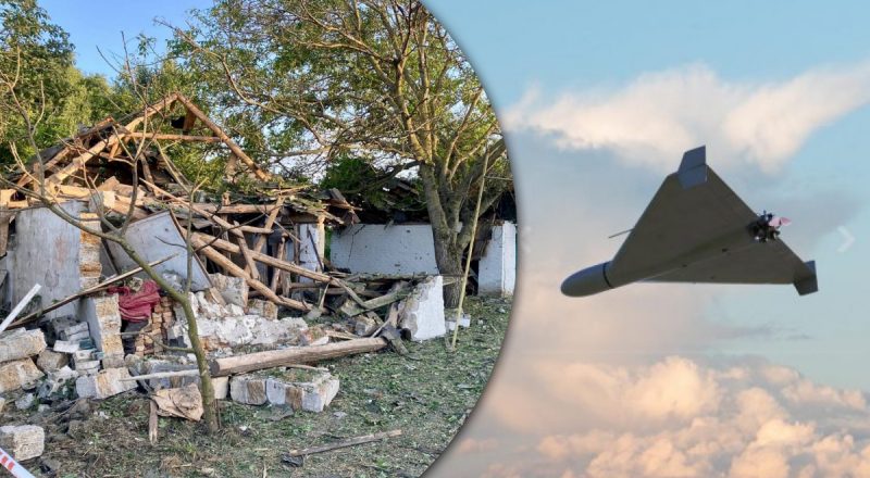 Зруйновано будинки, є жертва: РФ атакувала "Шахедами" Чернігівщину