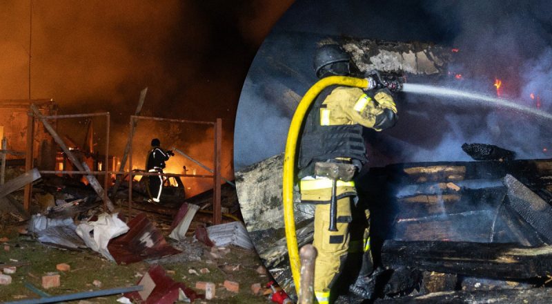 РФ атаковала Украину дронами: вспыхнули мощные пожары, погиб ребенок