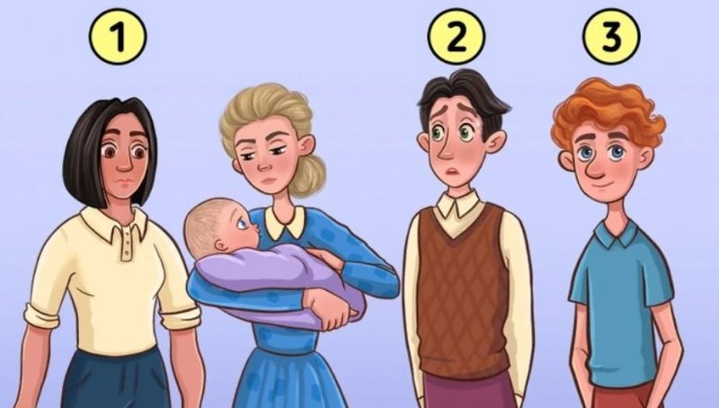 Загадка для геніїв: треба знайти справжнього батька дитини за 5 секунд