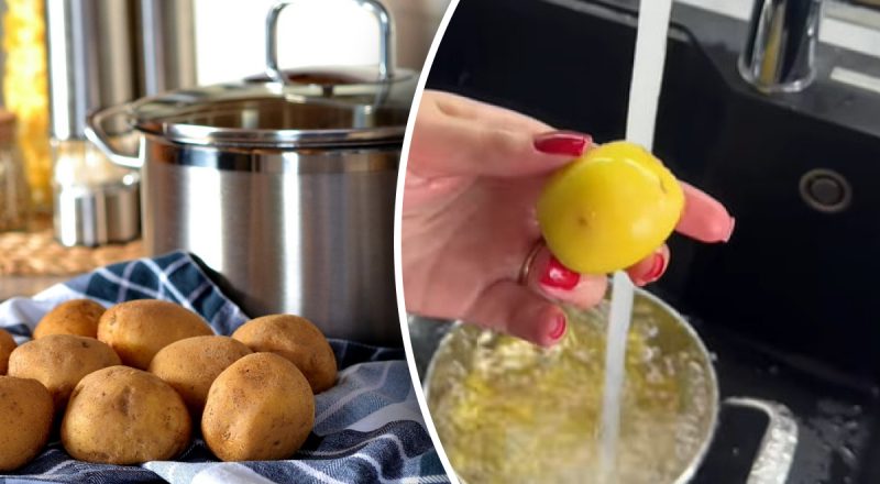 Як легко почистити гору молодої картоплі за три хвилини - лайфхак