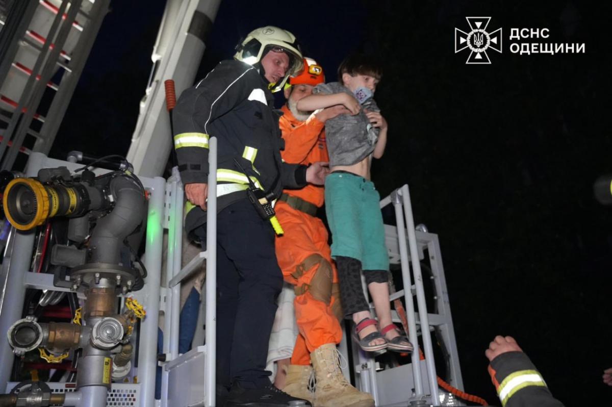 Наслідки атаки РФ на Одесу Наслідки атаки РФ на Одесу