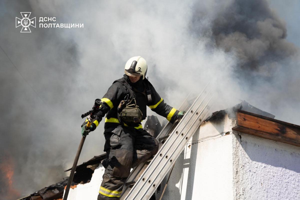 РФ вдарила по Полтаві РФ вдарила по Полтаві