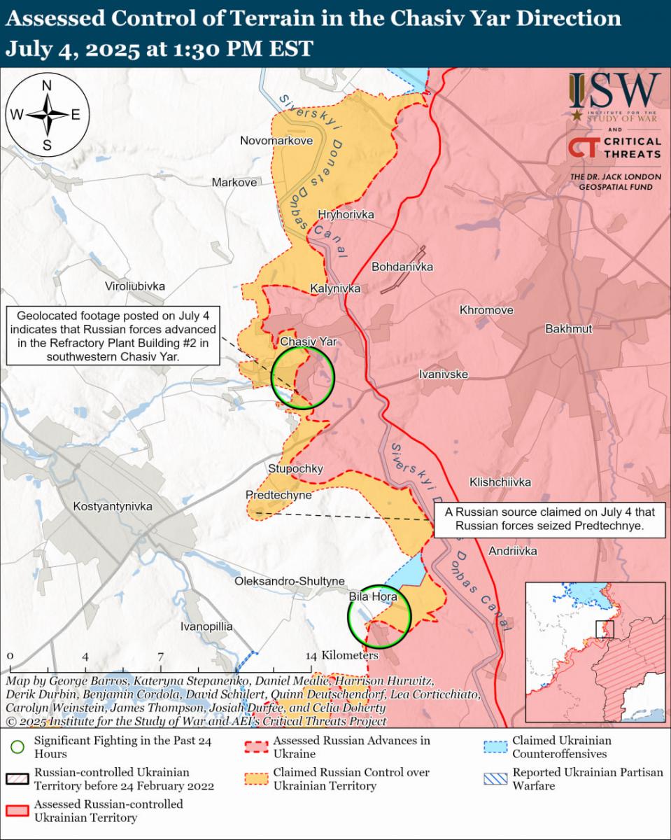 Окупанти прорвались та захопили території: в ISW назвали напрямки запеклих боїв Окупанти прорвались та захопили території: в ISW назвали напрямки запеклих боїв