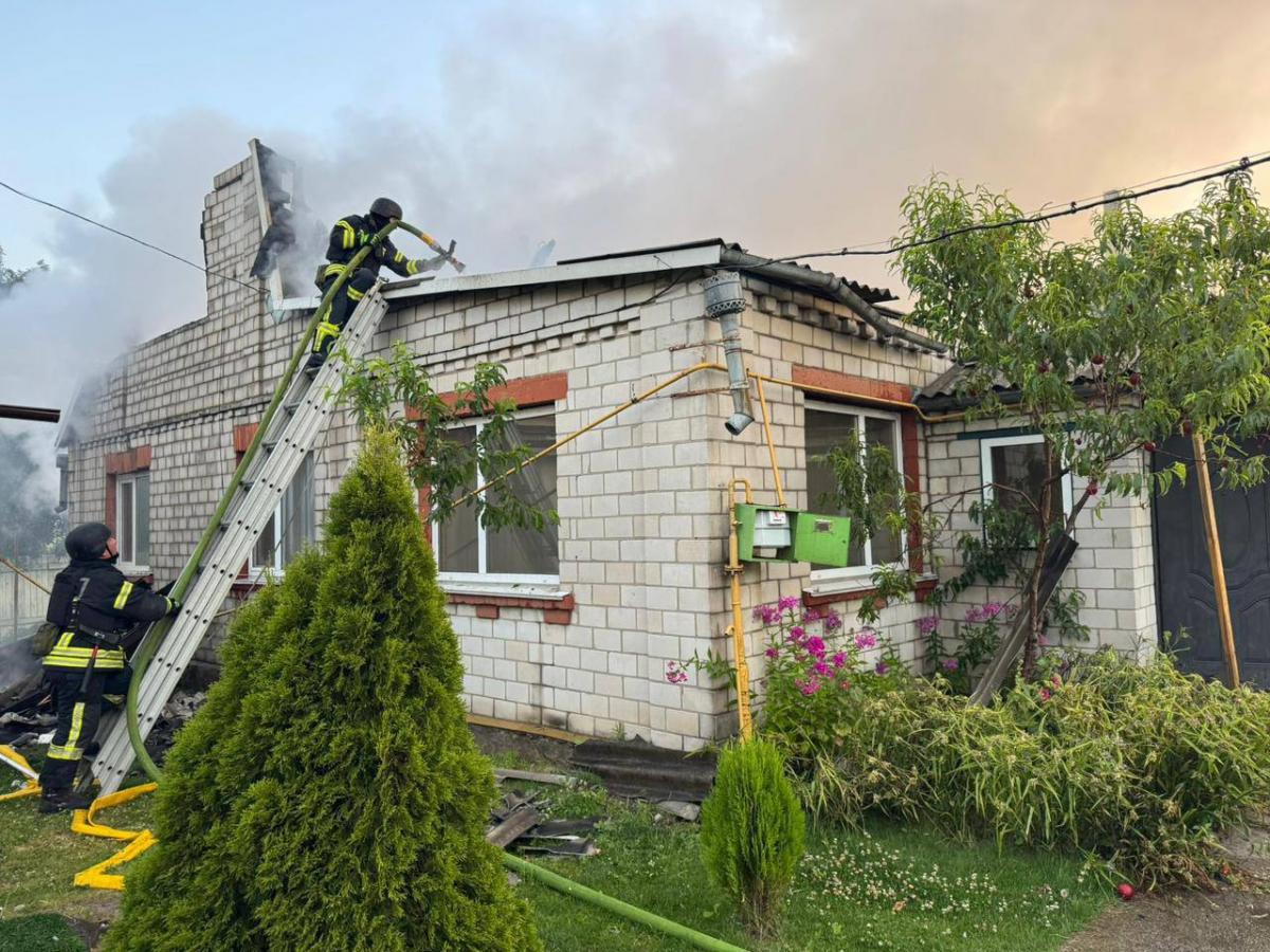 Наслідки удару РФ по Київщині Наслідки удару РФ по Київщині