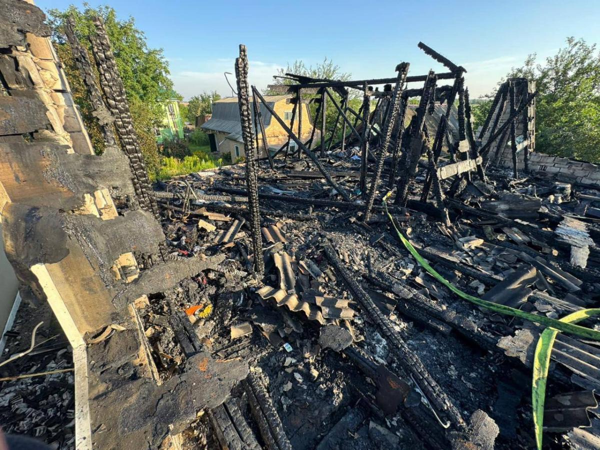 Наслідки удару РФ по Київщині Наслідки удару РФ по Київщині