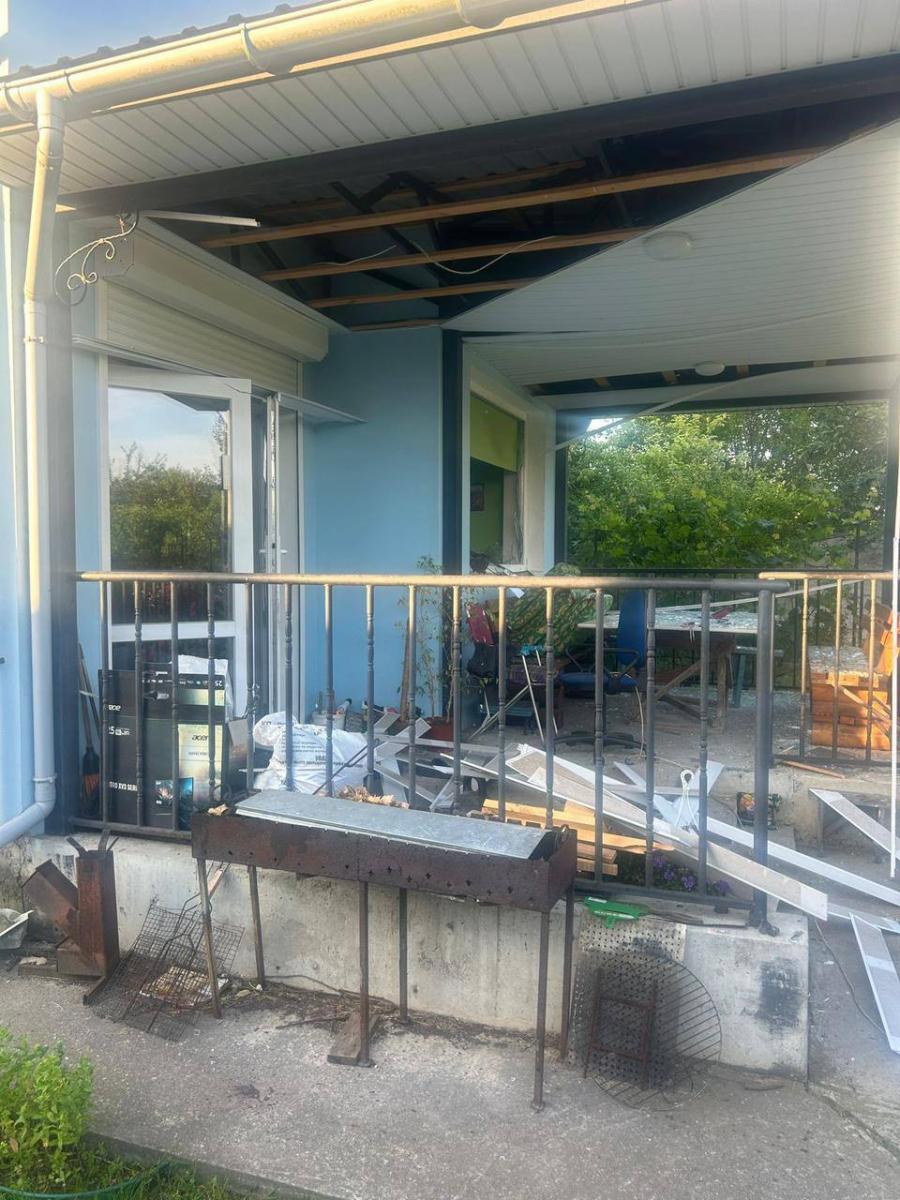 Наслідки удару РФ по Київщині Наслідки удару РФ по Київщині