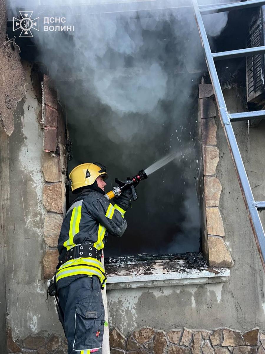 Наслідки удару по Луцьку в ніч на 12 липня 2025 року Наслідки удару по Луцьку в ніч на 12 липня 2025 року