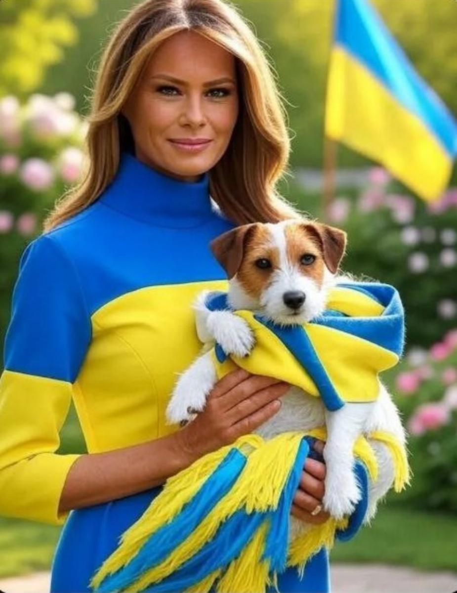 Меланія Трамп про Україну - меми з Меланією Трамп