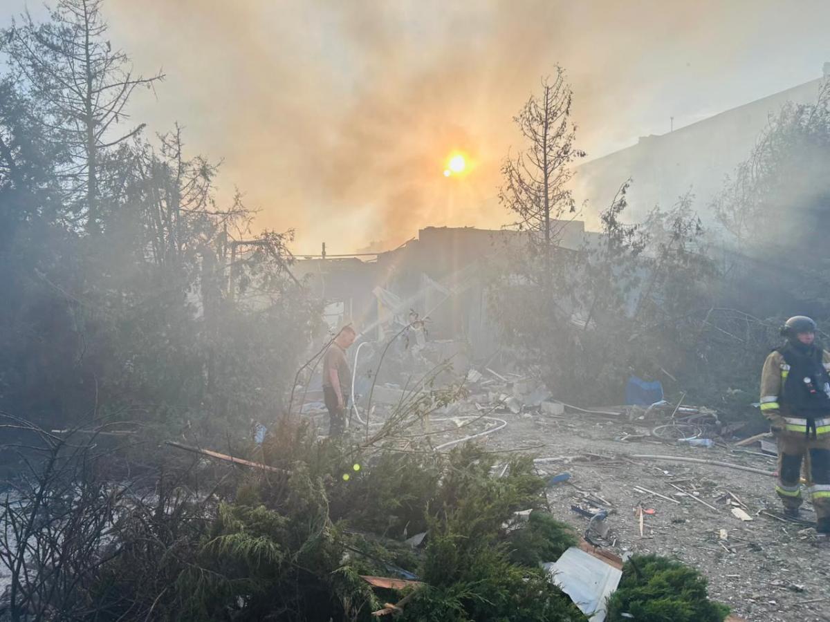 Наслідки удару РФ по Добропіллю 16 липня 2025 року