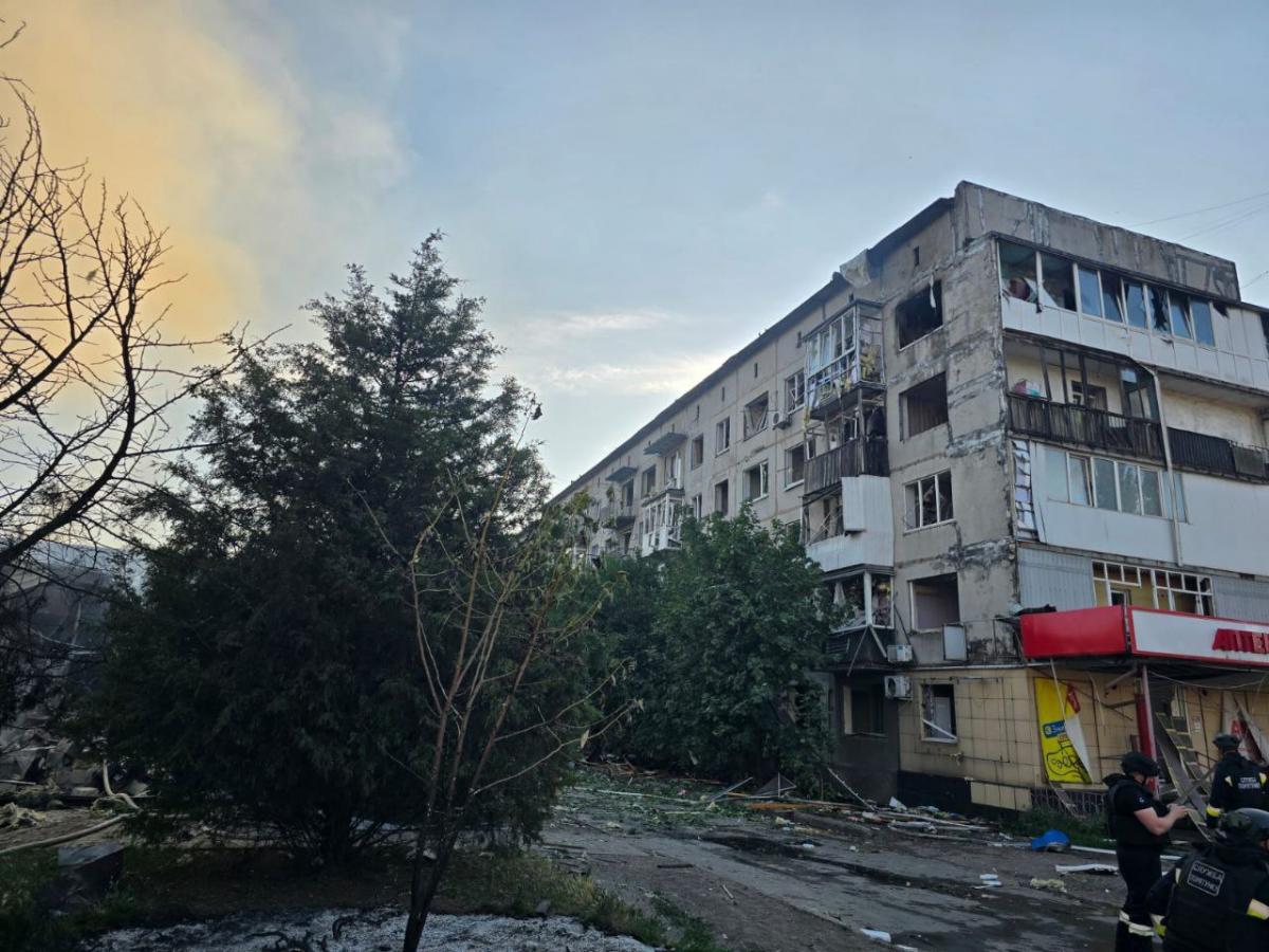 Наслідки удару РФ по Добропіллю 16 липня 2025 року