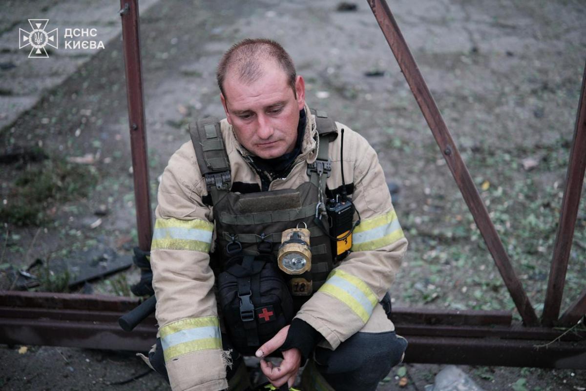 Последствия ночной атаки на Киев