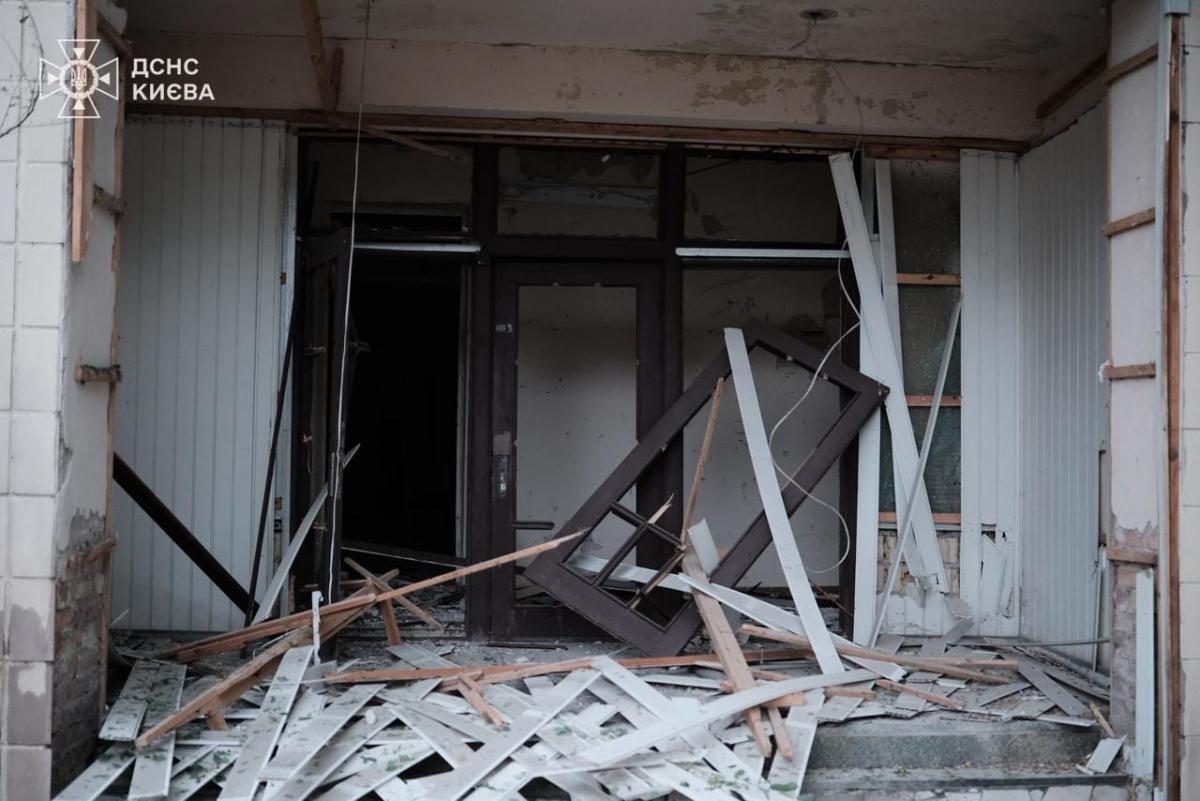 Последствия ночной атаки на Киев