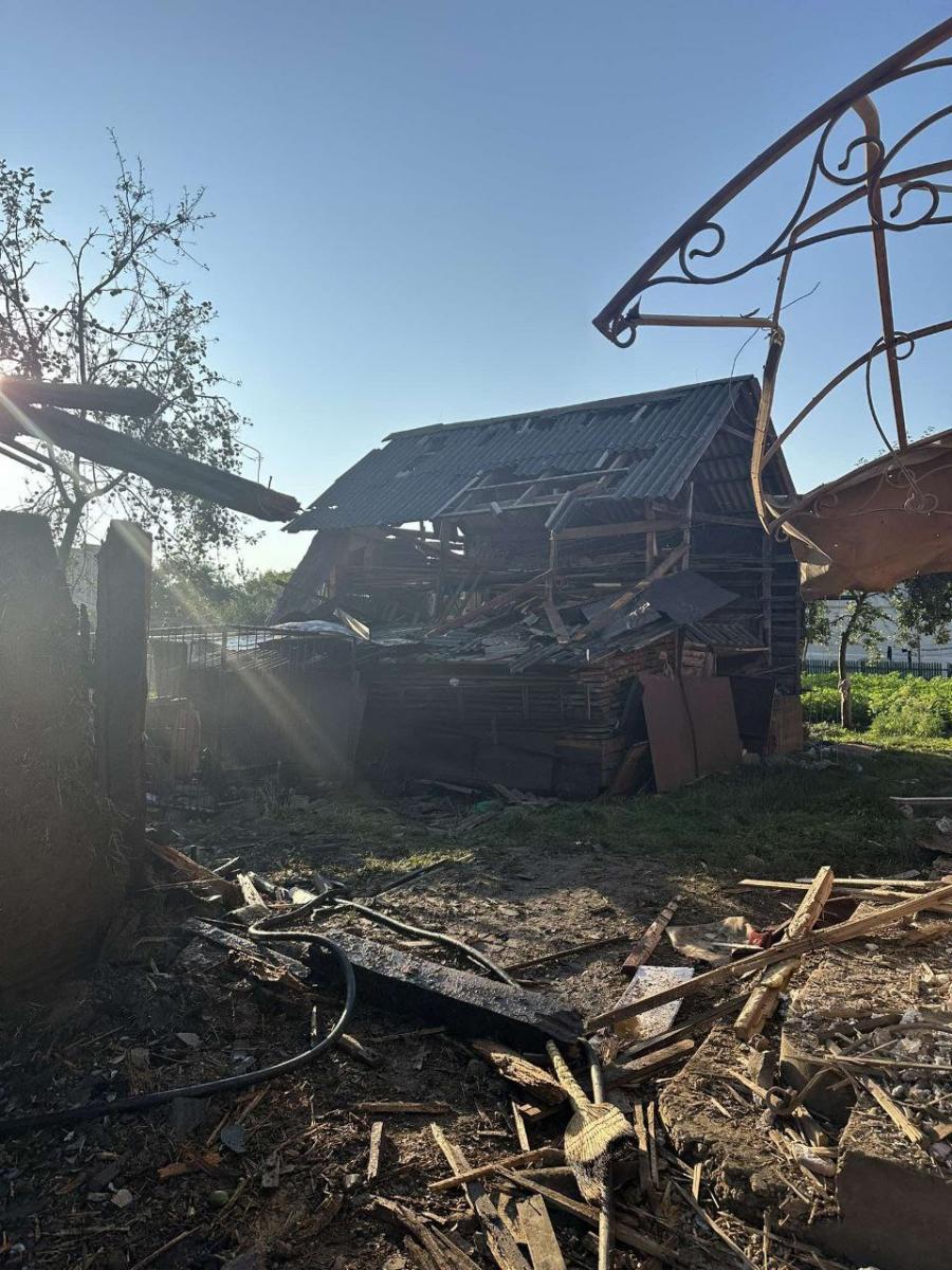 Последствия атаки РФ на Ивано-Франковщину 21 июля 2025