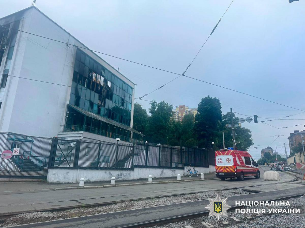 Последствия ночной атаки на Киев