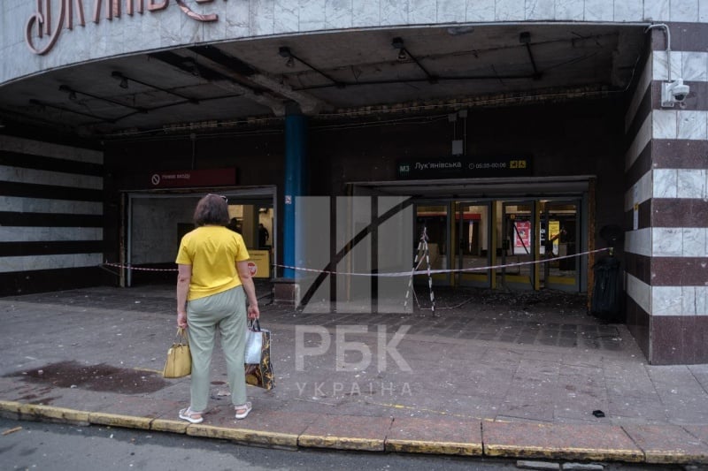 Последствия ночной атаки на Киев