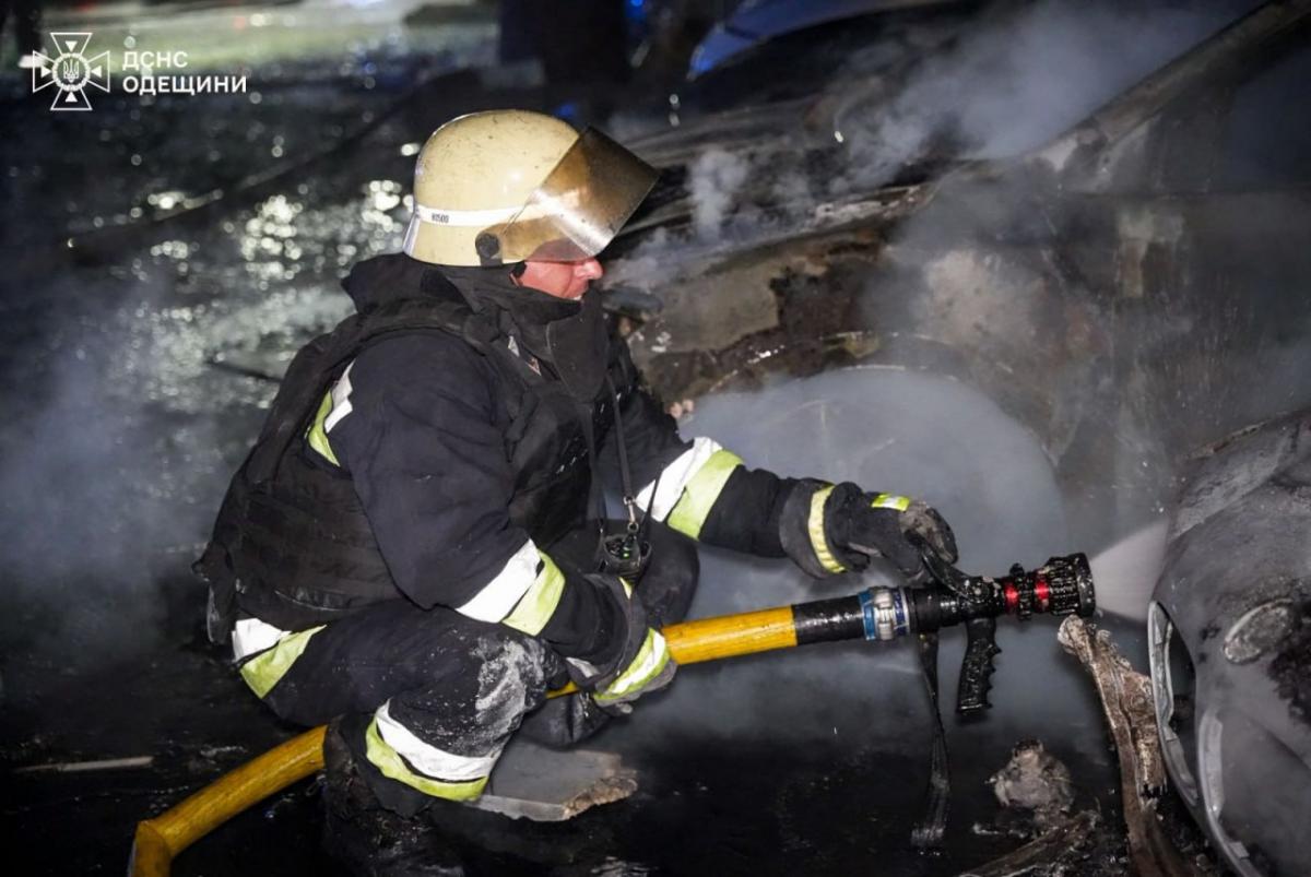 Атака на Одессу в ночь на 22 июля