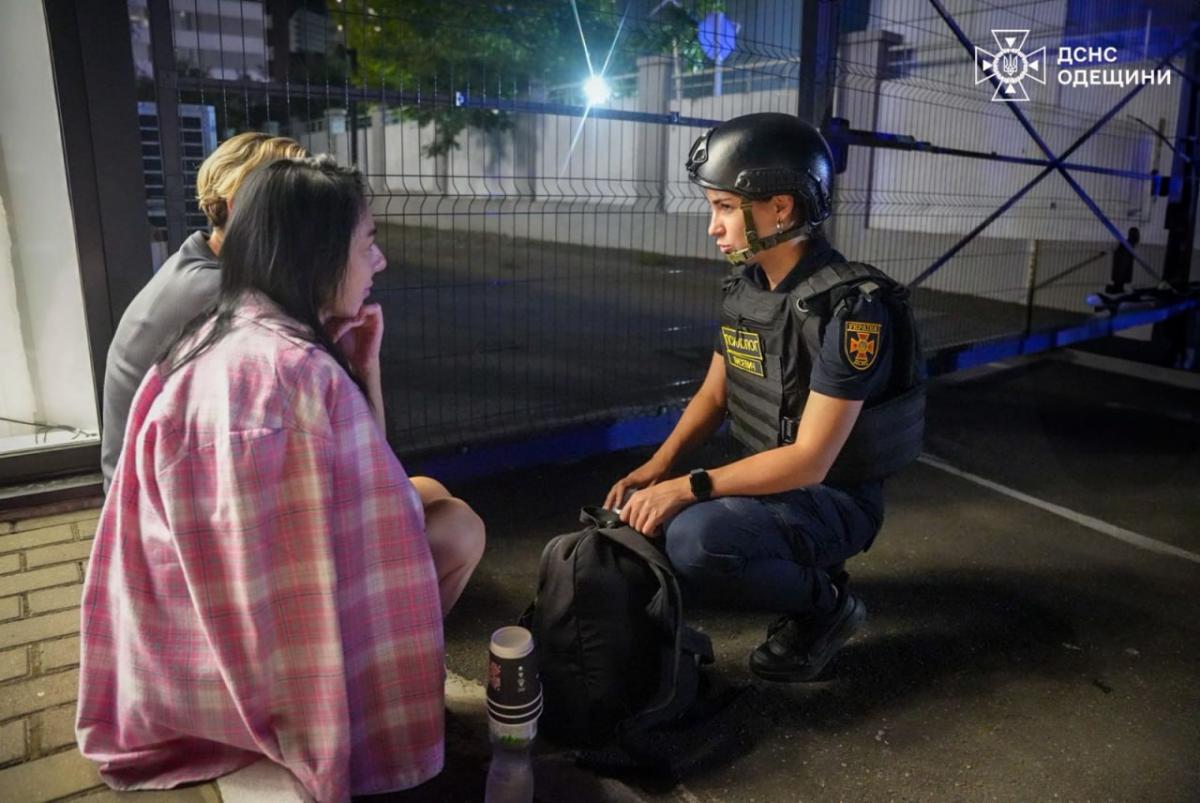 Атака на Одессу в ночь на 22 июля