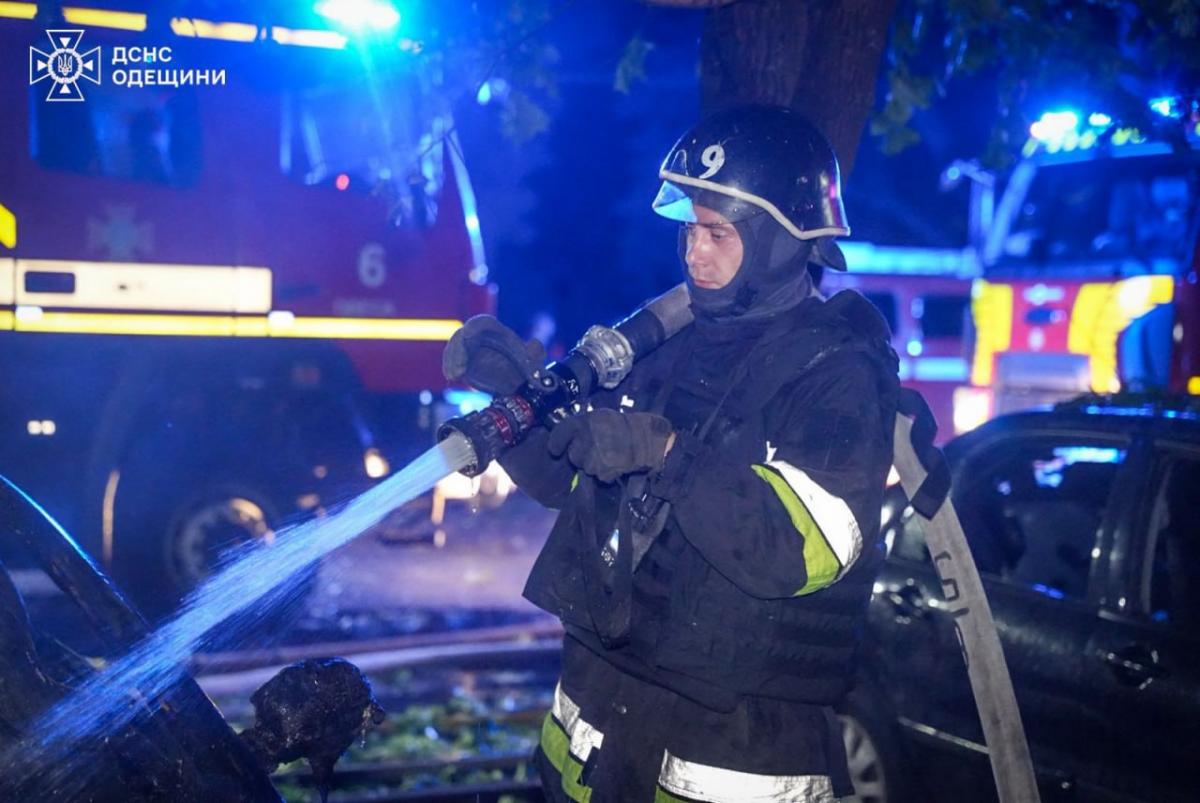 Атака на Одессу в ночь на 22 июля