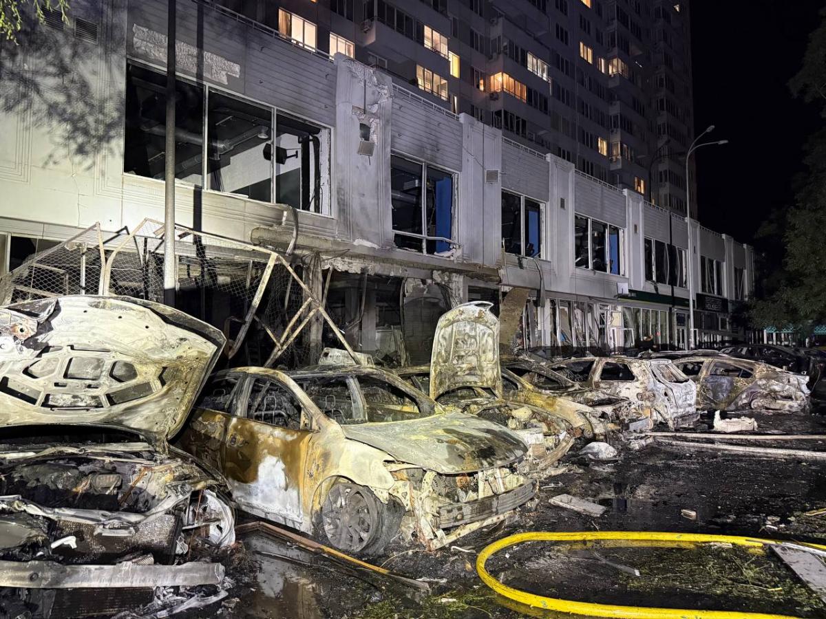 Атака на Одессу в ночь на 22 июля