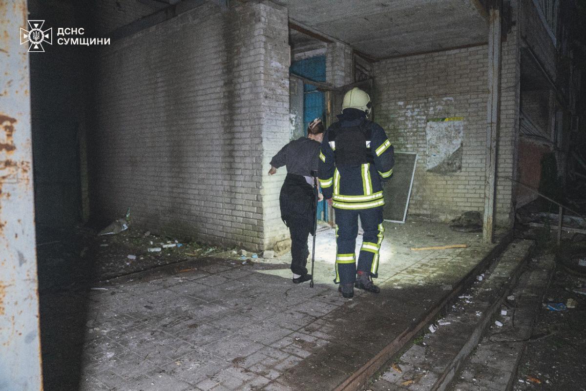 Авіаудар по Сумах у ніч на 22 липня