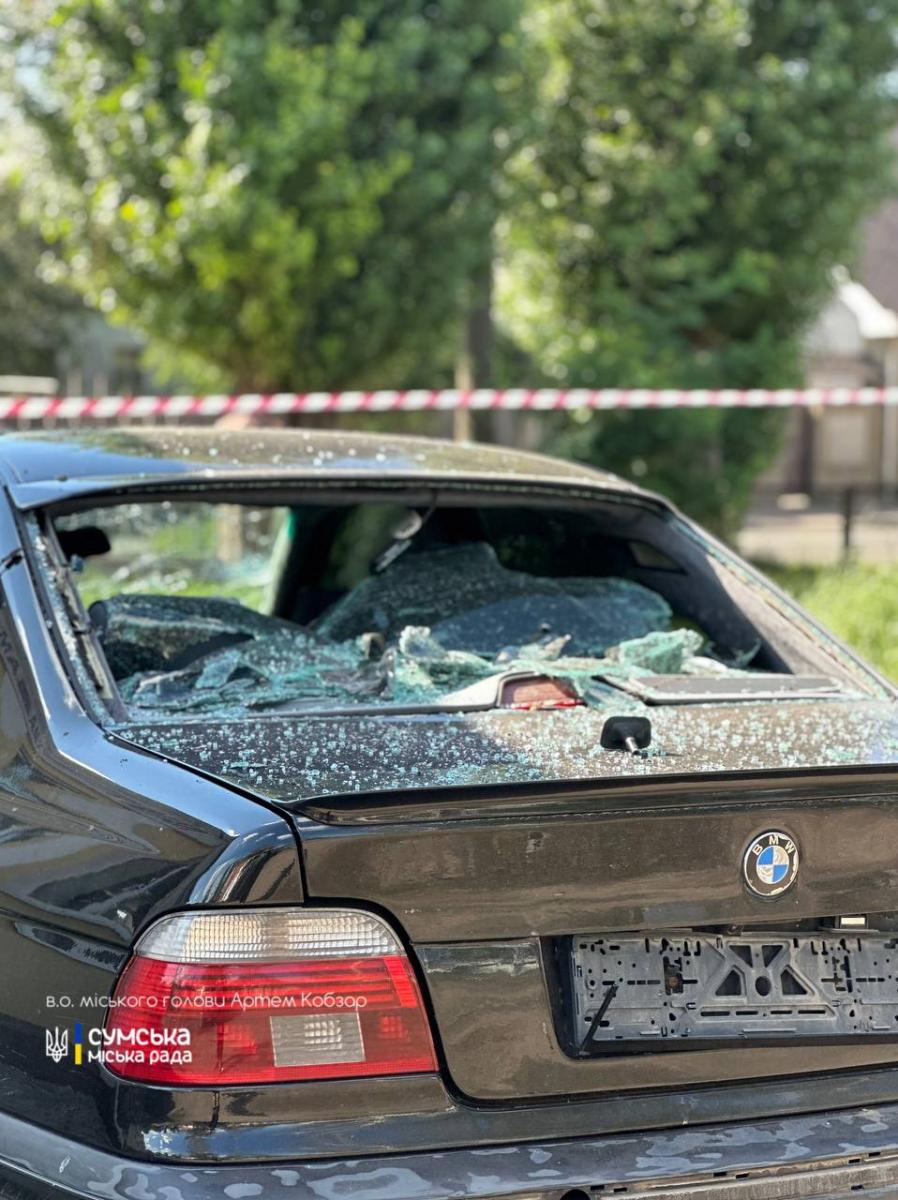 Удар по Сумам 22 июля