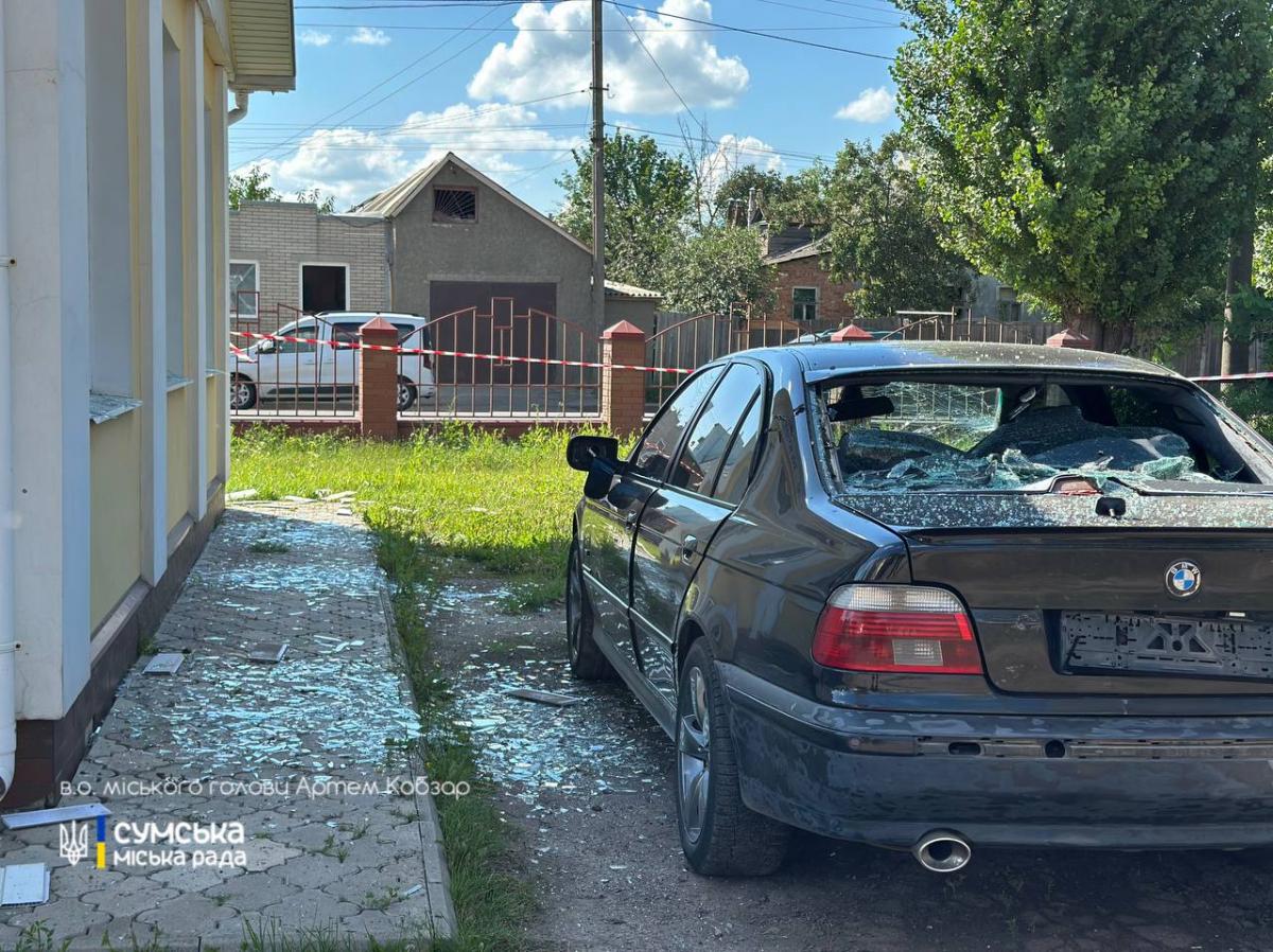 Удар по Сумам 22 июля